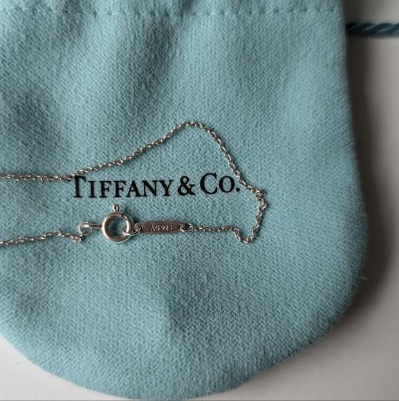 Tiffany & Co. 1837 silver circle pendant necklace - Picture 5 of 7